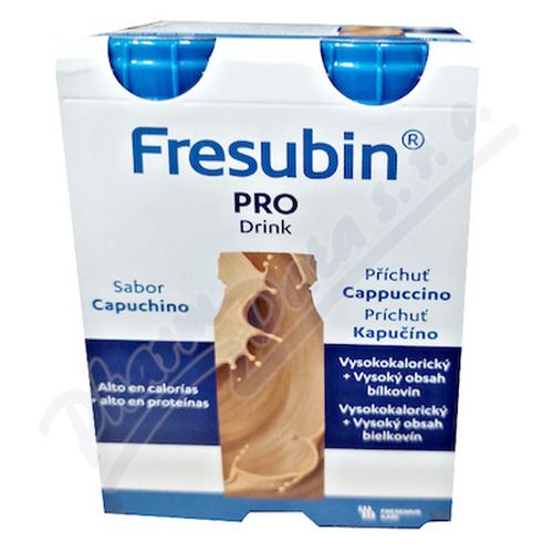 FRESUBIN PRO DRINK PŘÍCHUŤ CAPPUCCINO perorální roztok 4X200ML