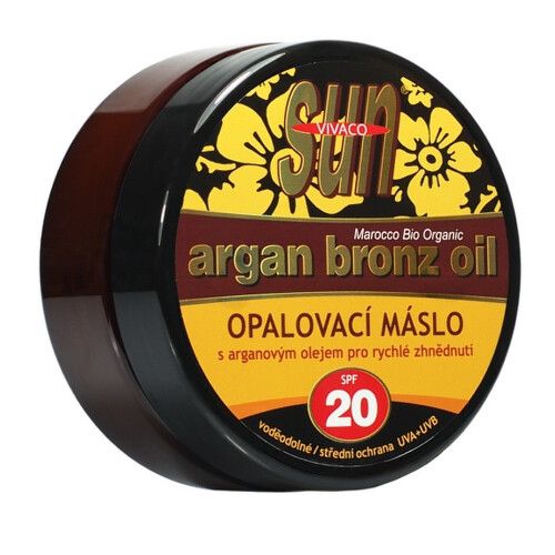 Arganové opalovací máslo SPF20 200ml