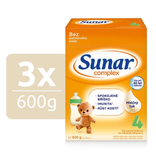 Sunar Complex 4 600g - balení 3 ks