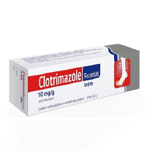 CLOTRIMAZOLE RECORDATI 10MG/G krém 1X50G