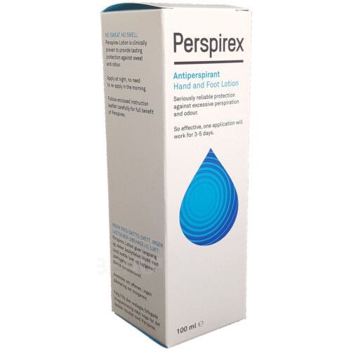 PERSPIREX HAND AND FOOT LOTION 100ML ANTIPERSPIR.