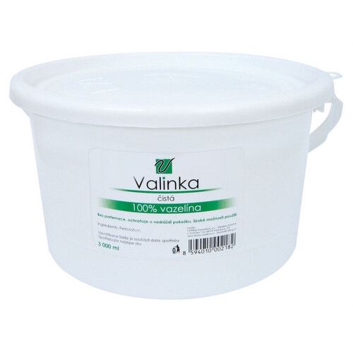 Vazelína 100% čistá Valinka 3000ml