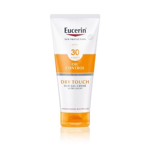 EUCERIN SUN Krémový gel na opalování Dry Touch Oil Control SPF 30 200 ml