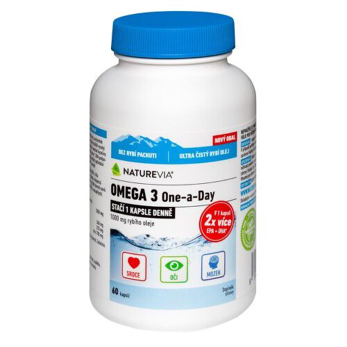 NatureVia Omega 3 One a Day cps.60