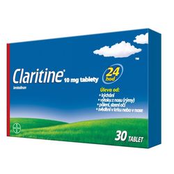 CLARITINE 10MG neobalené tablety 30