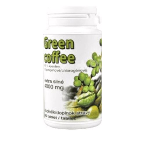 GREEN COFFEE zel.káva extra4000mg tbl.60 Dr.Bojda