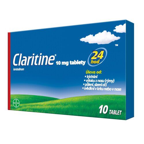 CLARITINE 10MG neobalené tablety 10