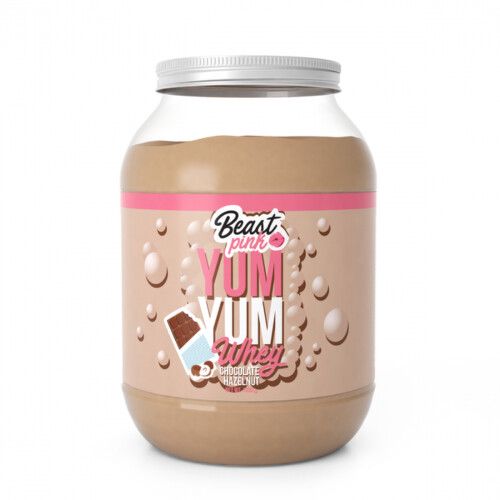 BeastPink Yum Yum Whey chocolate hazelnut 1000g