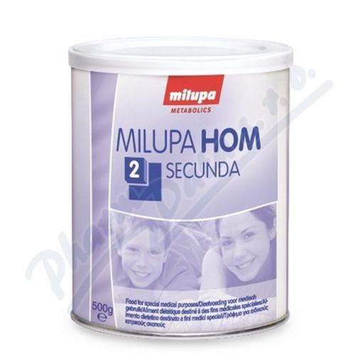 MILUPA HOM 2 SECUNDA 1X500 G perorální prášek 1X500G