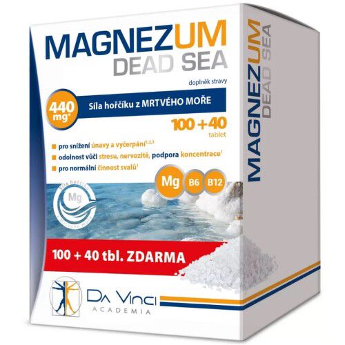 Magnezum Dead Sea Da Vinci Academia tbl.100+40