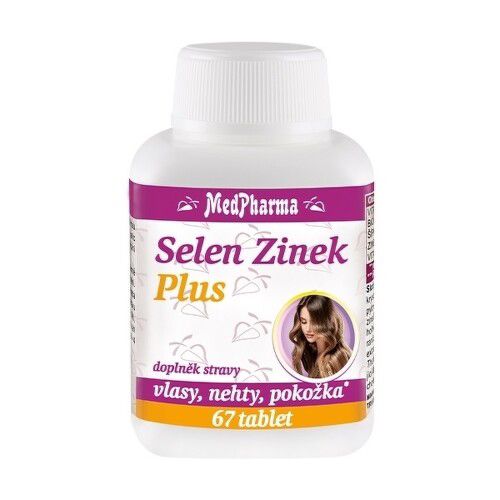 MedPharma Selen Zinek Plus 67 tablet