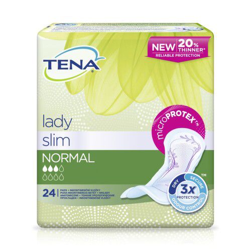 TENA Lady Slim Normal - Inkontinenční vložky (24ks)