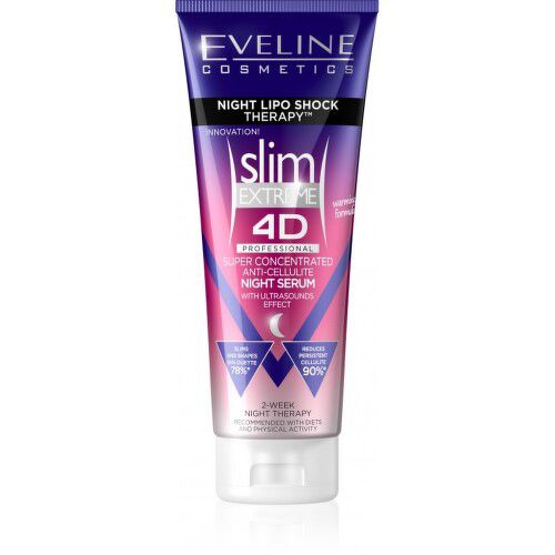 EVELINE SLIM 4D Lipo Shock noční sérum 250ml