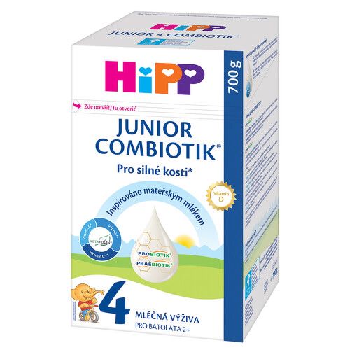 HiPP MLÉKO 4 JUNIOR Combiotik 700g - balení 4 ks