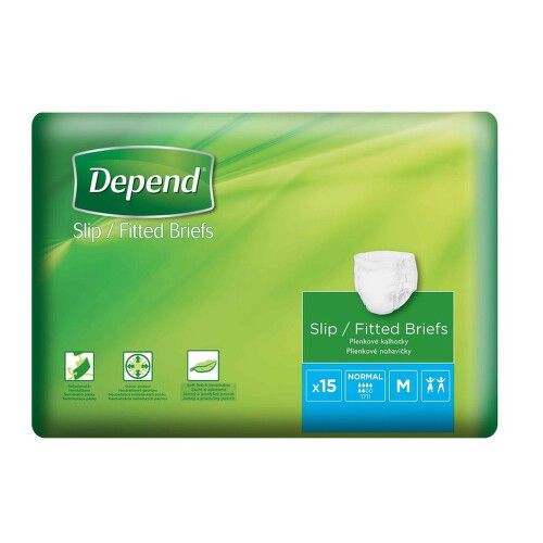 Depend Slip Normal inkontinenční kalhotky vel.M 15ks