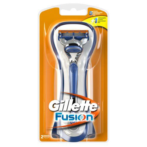 Gillette FUSION holicí strojek s 2 náhr.břity