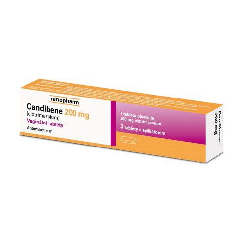 CANDIBENE 200MG vaginální neobalené tablety 3