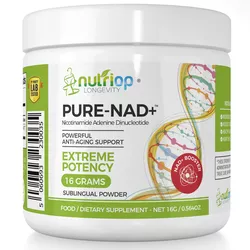 Nutriop Čistý prášek - NAD+ Nikotinamid Adenin Dinukleotid– 16 gramů