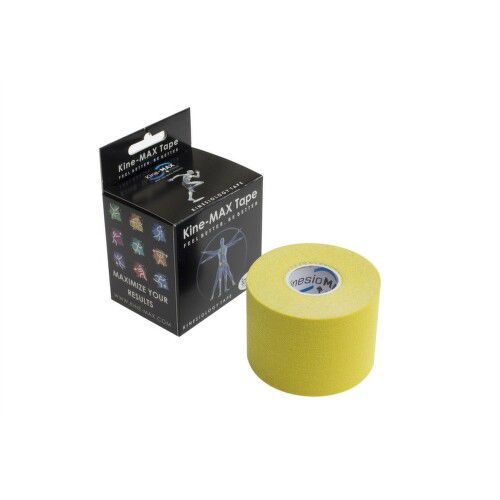 KineMAX Classic kinesiology tape žlutá 5cmx5m