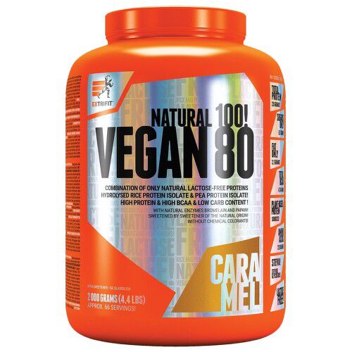 Extrifit Vegan 80 1000g Caramel