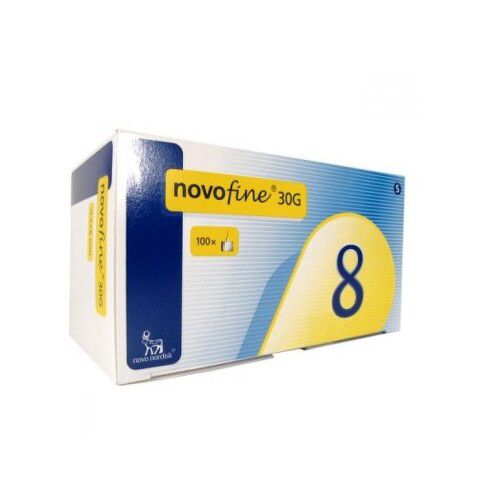 JEHLY NOVOFINE PRO INZ.PERA NOVOPEN A INNOVO VEL.0,3X8MM/30G,100K