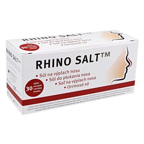 Rhino Salt sůl na výplach nosu sáčky 30x2.7g