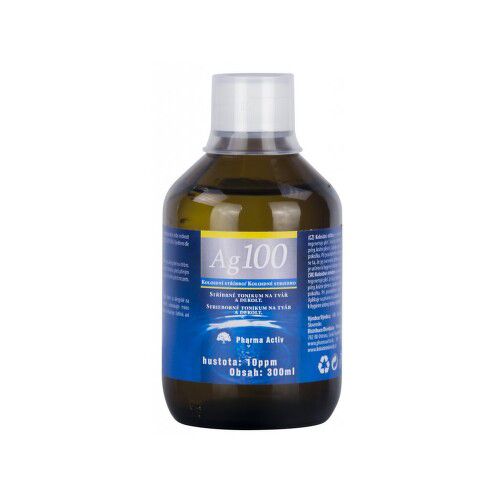 Koloidní stříbro Ag100 10ppm 300ml