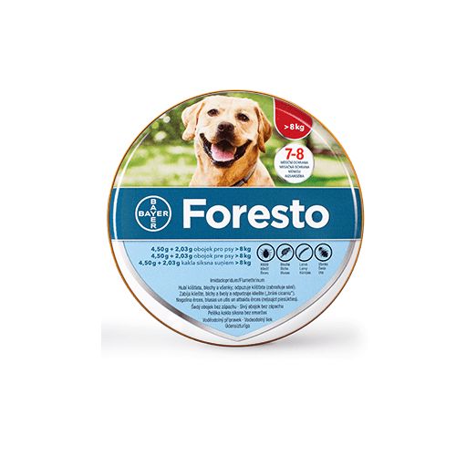 Foresto 4.50g+2.03g obojek psy nad 8kg 70cm