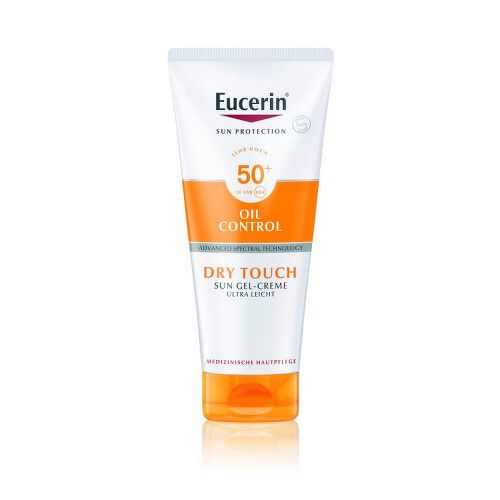 EUCERIN SUN Krémový gel na opalování Dry Touch Oil Control SPF 50+ 200 ml