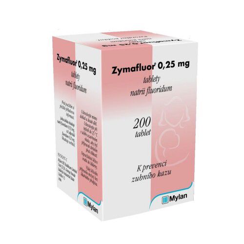 ZYMAFLUOR 0,025 mg tablety 200