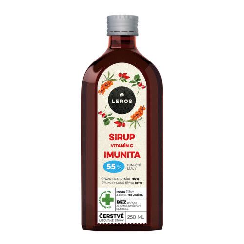 LEROS Sirup vitamín C imunita 250ml