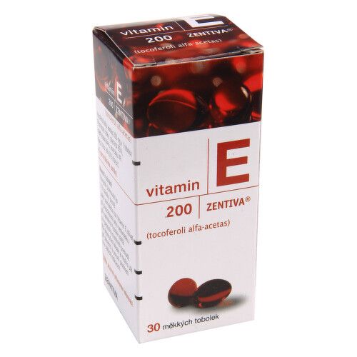 VITAMIN E ZENTIVA 200MG měkké tobolky 30