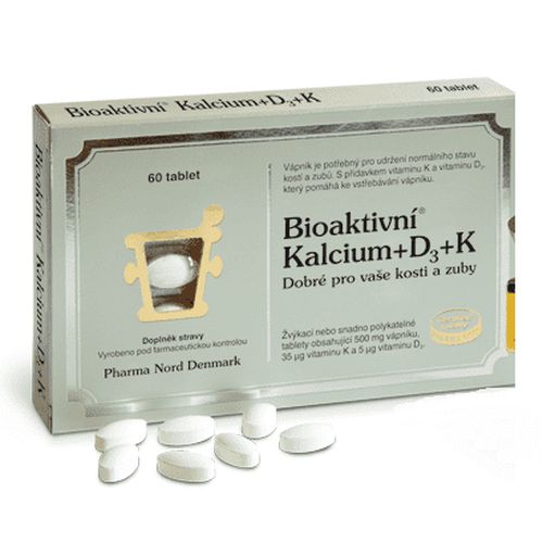 Bioaktivní Kalcium+D3+K1+K2 tbl.60