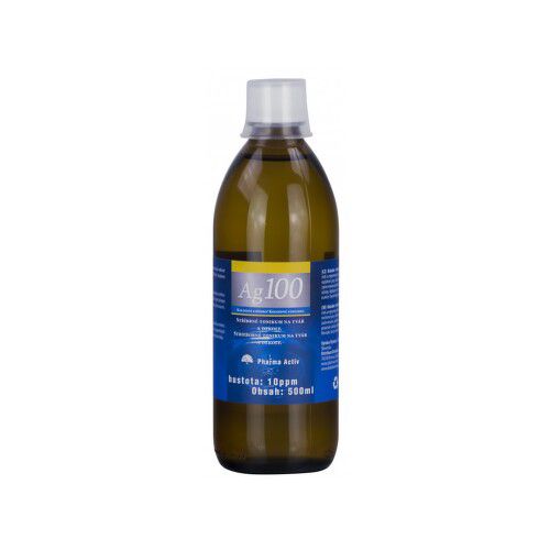 Koloidní stříbro Ag100 10ppm 500ml