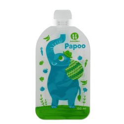 PETITEMARS Kapsička na jídlo Papoo Slon 6x150ml