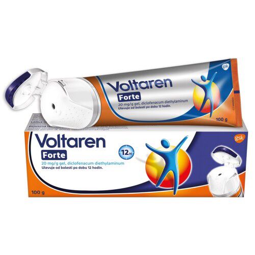 VOLTAREN FORTE 20MG/G gel 100G IIB